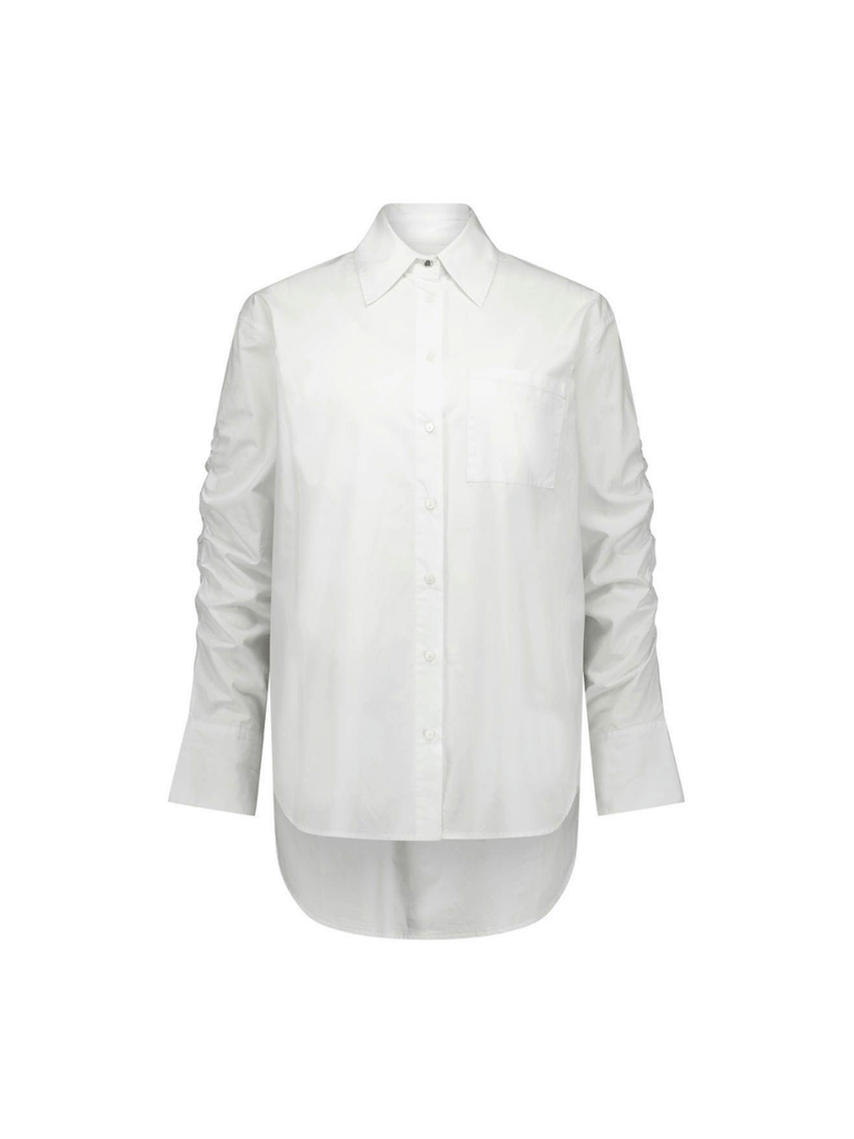 VERGE Serena Shirt White 9208 Verge Stockist Online Australia Signature of Double Bay Mature Fashion Acrobat Flattering