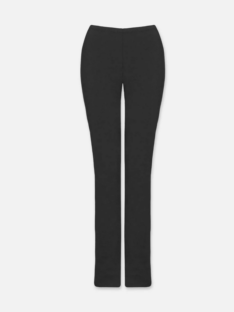Verge Stockist Online Australia Signature of Double Bay Mature Fashion Acrobat Flattering Acrobat Full-Length Slim Leg Pant in Black 7746NZ