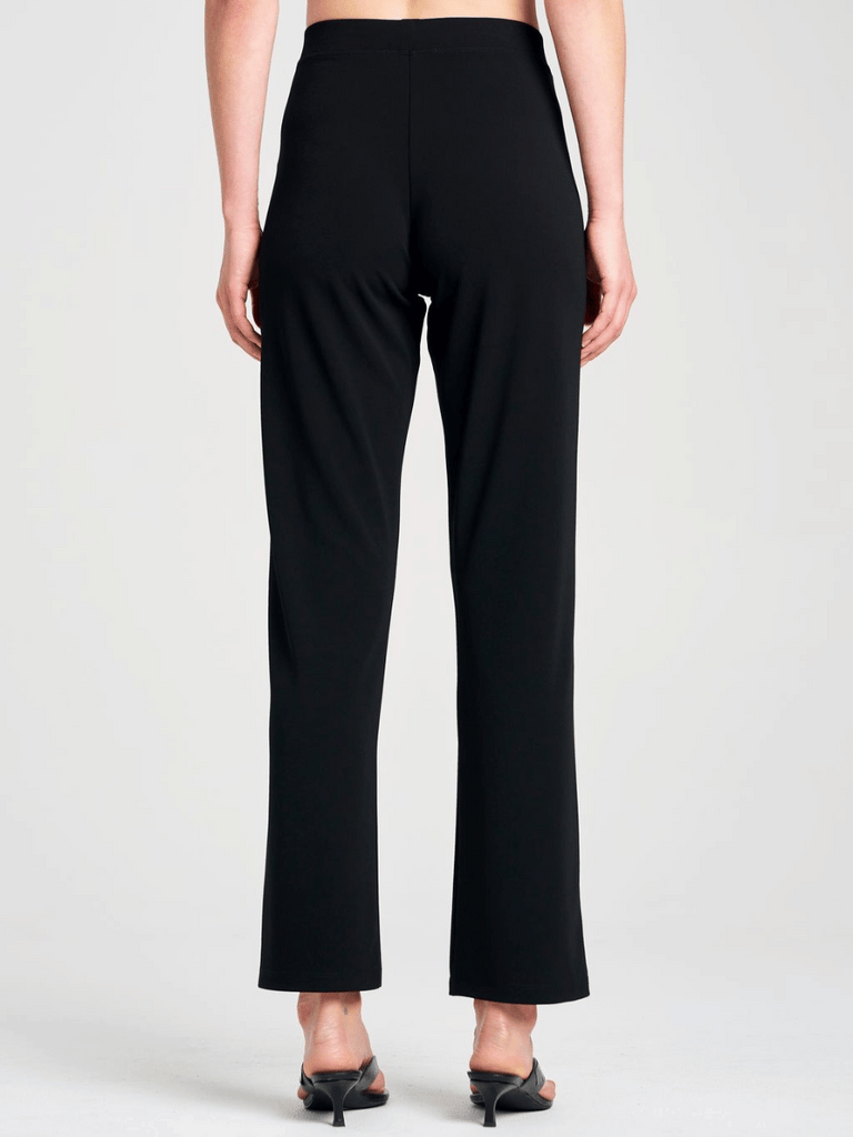 Mela Purdie Long Pant in Black 1900 Powder Knit Mela Purdie Stockist Online Australia Signature of Double Bay Tops Dresses Elegant Clothing