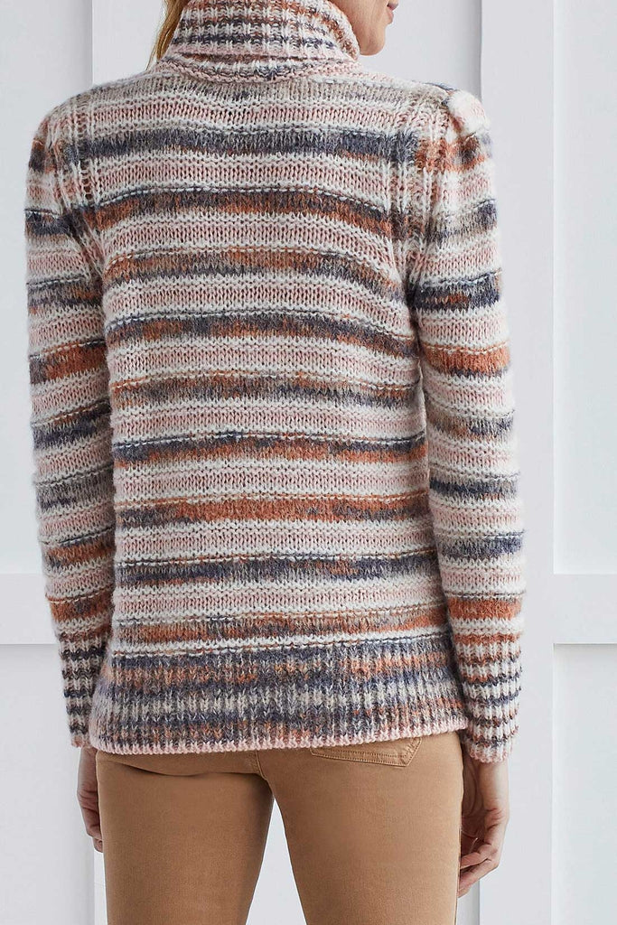 Tribal Fashion Long Sleeve Turtleneck Sweater - Nomad 3826