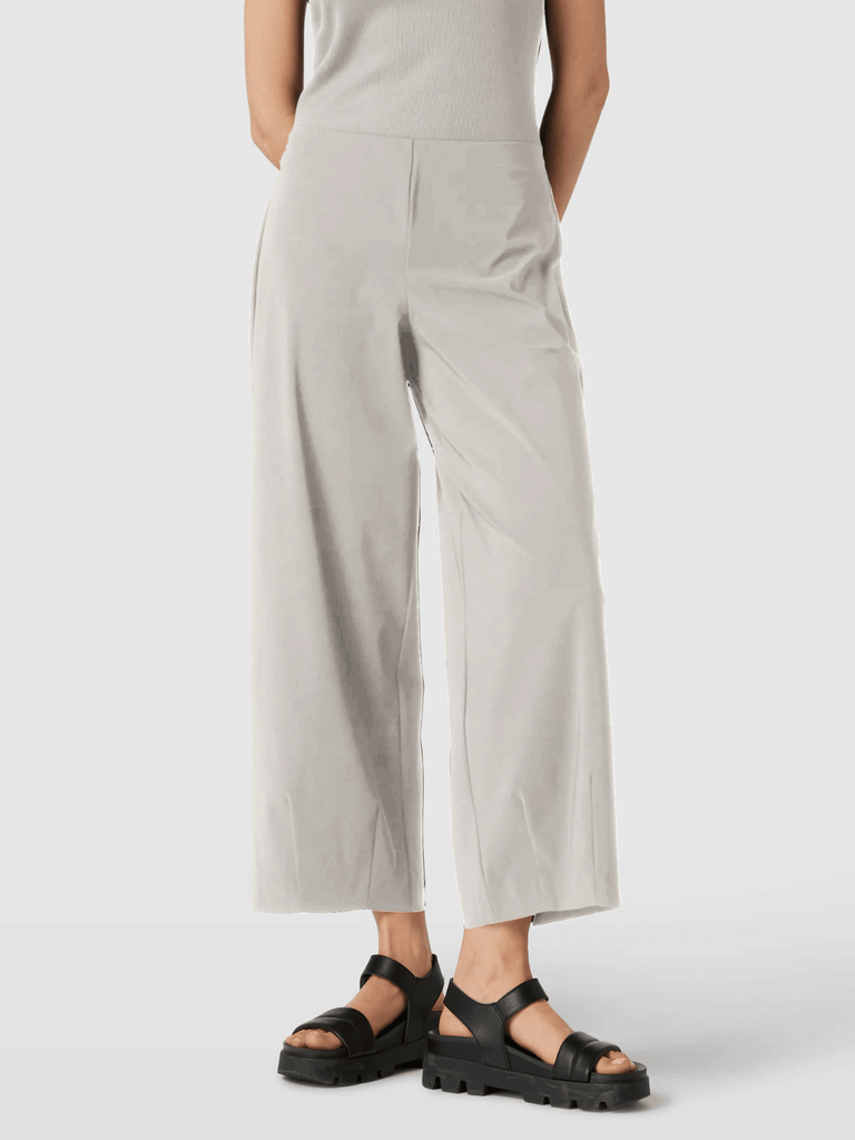 Raffaello Rossi pull on pant signature of double bay official stockist online in store sydney australia Sally 7/8 Palazzo Pant Chalk Beige