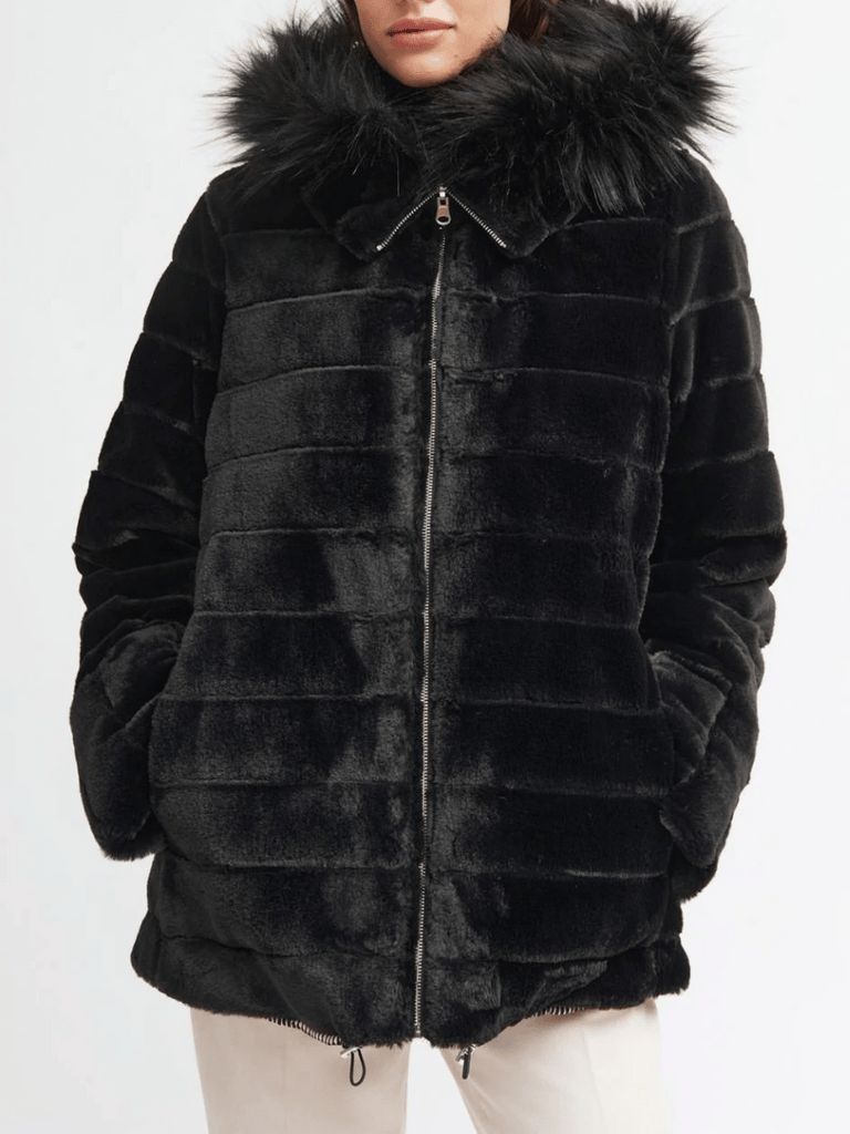 Tinta & Bariloche Mila Reversible Jacket Black Tinta and Bariloche online Australia Shop Tinta Bariloche shorts, dresses, tops online. Signature of Double Bay Fashion Tinta and Bariloche Online