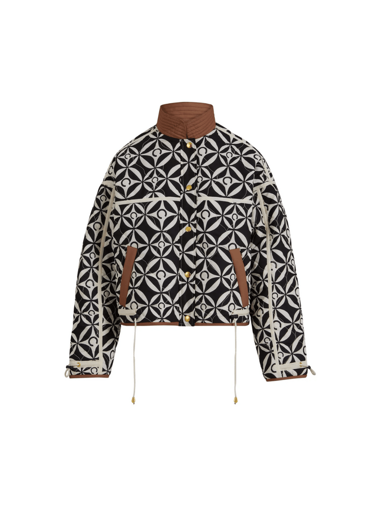 Coster Copenhagen Quilted Patchwork Jacket 6417 Coster Copenhagen Fashion brand official stockist sydney australia sustainable fashion made in denmark office wear womens clothing