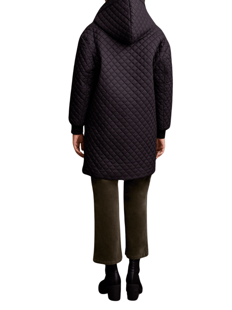TRIBAL FASHION CANADA Long Sleeve Diamond Quilt Dolman Jacket in Black Official Tribal Fashion Canada Stockist Sydney Australia Online Buy Signature of Double Bay