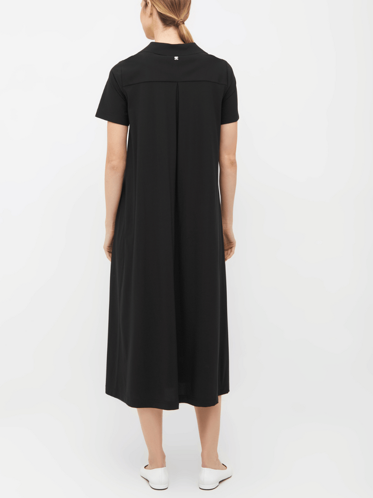 Raffaello Rossi Josephina Minisquare Jersey Flared Maxi Dress in Black 1222 chic jogging style pants officewear comfortable and elegant travel pant Raffaello Rossi Candy Pant online stockist Australia relaxed comfortable black drawstring pants online Australia Signature of Double Bay Raffaello Rossi Pants online