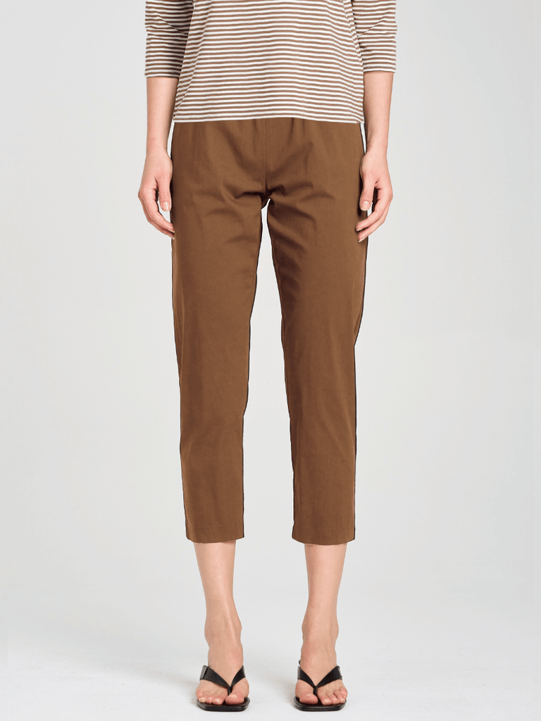 Mela Purdie Nomad Pant in Medium Brown 1478 Mela Purdie Stockist Online Australia Signature of Double Bay Tops Dresses Elegant Clothing