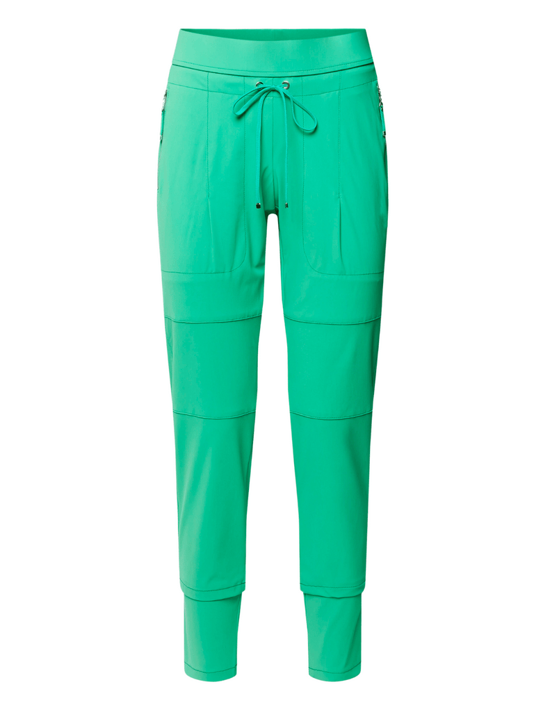Raffaello Rossi Candy Pull-On Pant in Jade Green Raffaello Rossi european pant Candy Jersey Jogger Pant comfortable flattering pull on pant signature of double bay official stockist online in store sydney australia