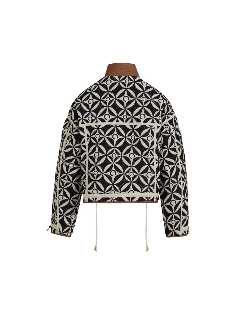 Coster Copenhagen Quilted Patchwork Jacket 6417 Coster Copenhagen Fashion brand official stockist sydney australia sustainable fashion made in denmark office wear womens clothing