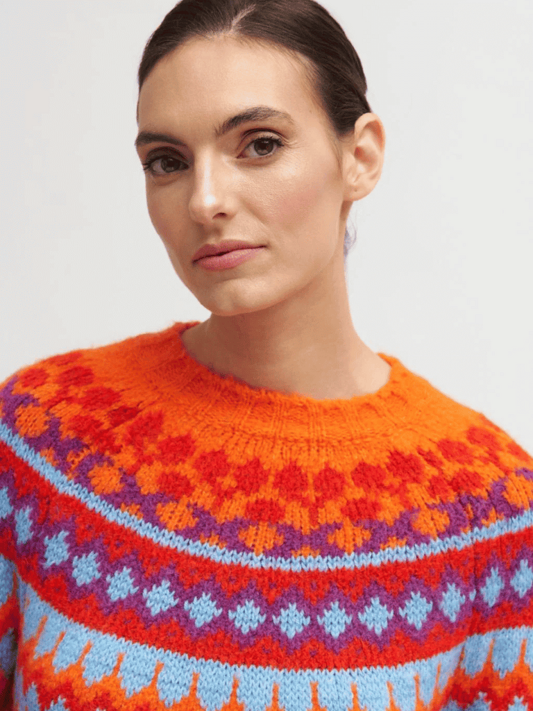 Turquoise Teba Knit Sweater Tinta and Bariloche online Australia Shop Tinta Bariloche shorts, dresses, tops online. Signature of Double Bay Fashion Tinta and Bariloche Online