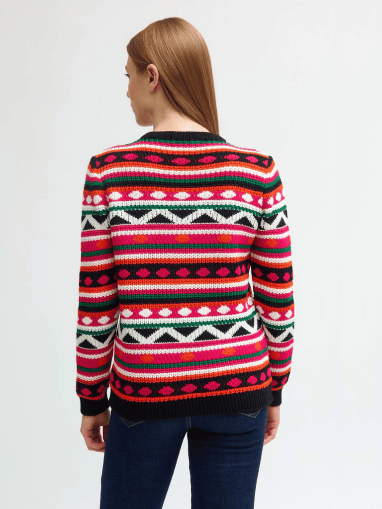 Tinta & Bariloche Multicolour Kaina Knit Sweater Tinta and Bariloche online Australia Shop Tinta Bariloche shorts, dresses, tops online. Signature of Double Bay Fashion Tinta and Bariloche Online