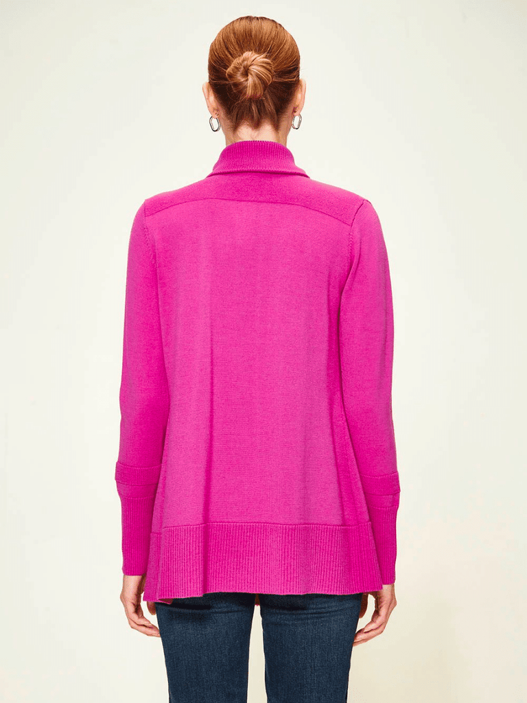 VERGE Finlay Cardi in Orchid 9046 Verge Stockist Online Australia Signature of Double Bay Mature Fashion Acrobat Flattering