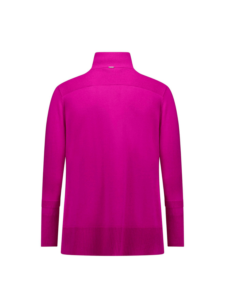 VERGE Finlay Cardi in Orchid 9046 Verge Stockist Online Australia Signature of Double Bay Mature Fashion Acrobat Flattering