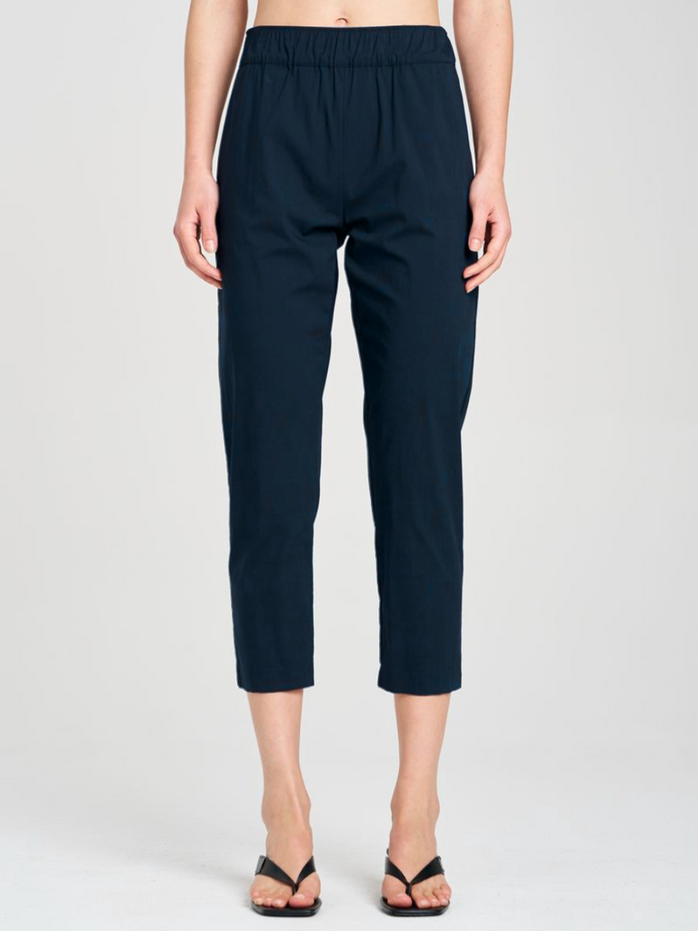 Mela Purdie Nomad Pant in French Navy 1478 Mela Purdie Stockist Online Australia Signature of Double Bay Tops Dresses Elegant Clothing