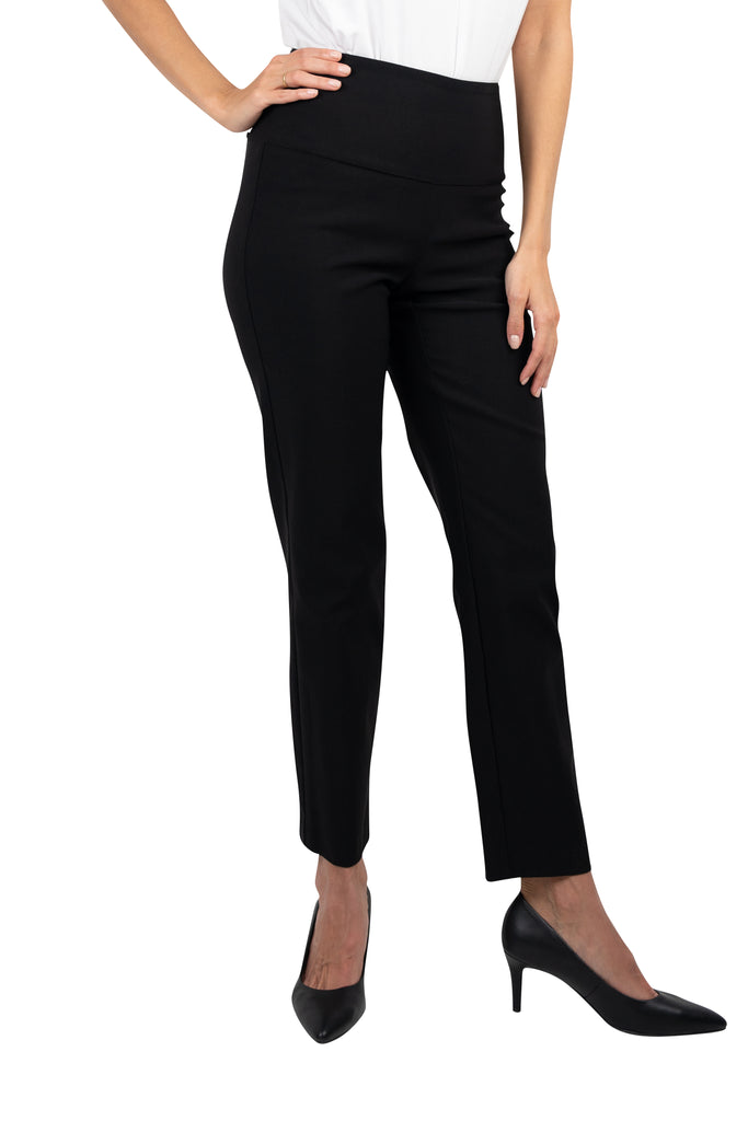 Up! Pants 28" Basic Slim Leg Tummy Control Pant Black 64457 Tummy control pants Black basic Up! Pants online au