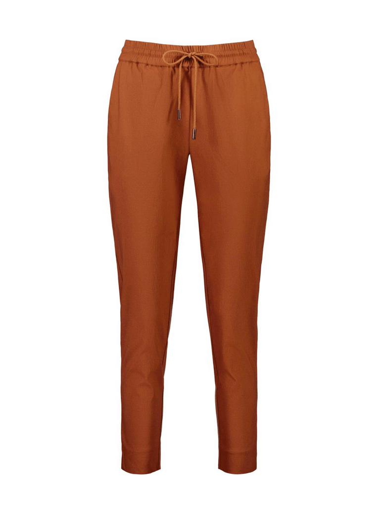 VERGE Highgrove Ankle Length Pant in Cinnamon brown 7913 Verge Online Australia signature of double bay stockist mature women's fashion