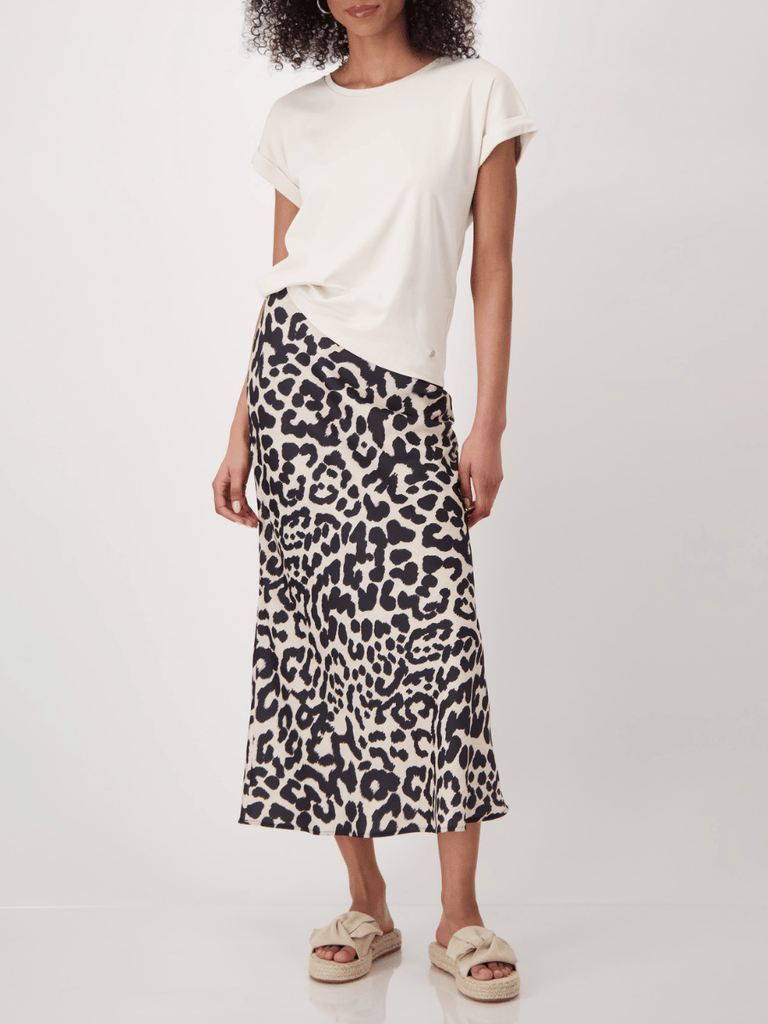 Monari Short Sleeve Relaxed Fit T-Shirt in Seashell Beige Discover the Elegant Monari Collection at Signature of Double Bay, Shop Stylish Knitwear, Dresses, and Tops Online from Sydney's Premier Mature Fashion Boutique