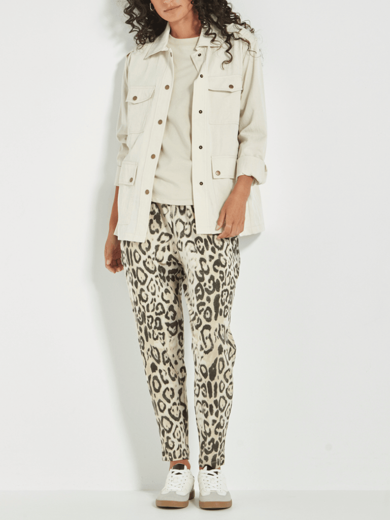 VERGE Outlaw Utility Long Sleeve Jacket in Cream Verge Stockist Online Australia Signature of Double Bay Mature Fashion Acrobat Flattering