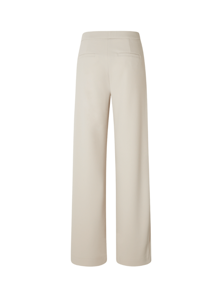 Raffaello Rossi Palina Long Crepe Culottes in Beige chic jogging style pants officewear comfortable and elegant travel pant Raffaello Rossi Candy Pant online stockist Australia relaxed comfortable black drawstring pants online Australia Signature of Double Bay Raffaello Rossi Pants online