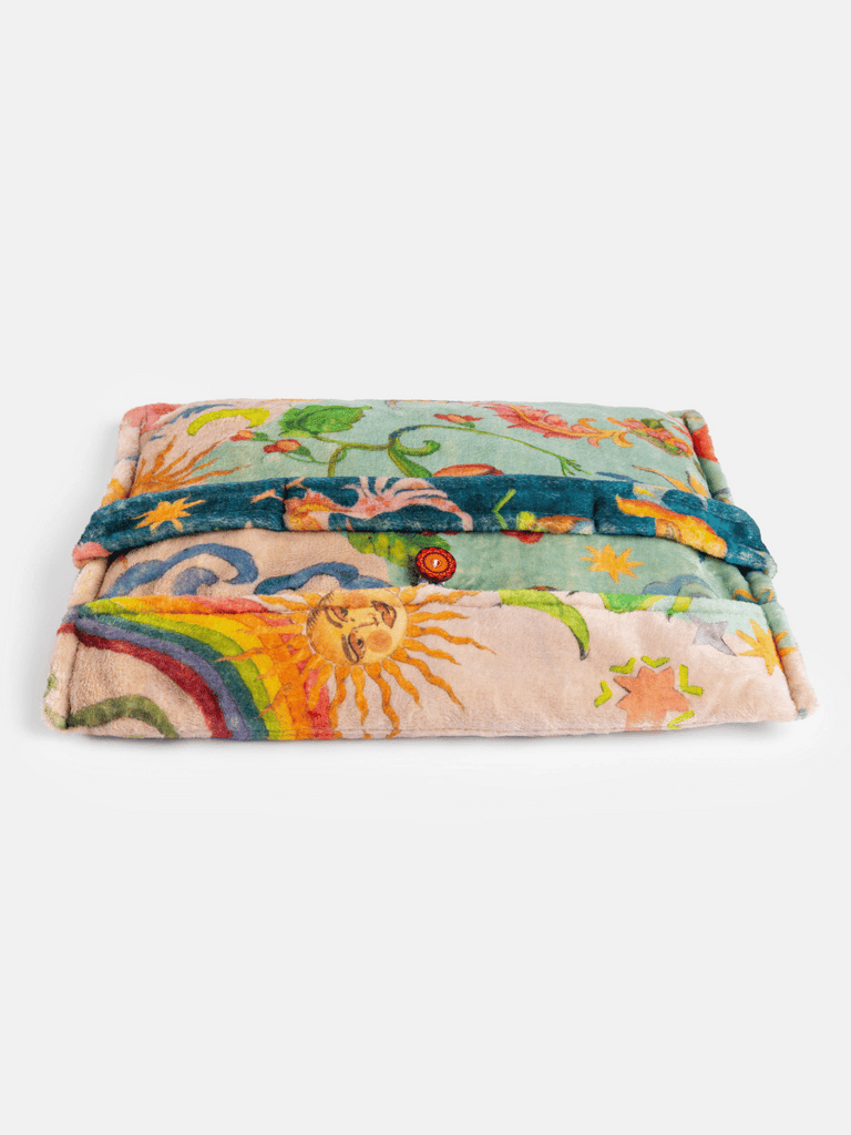 Johnny Was Reversible Travel Blanket in Kayla Print H18525-5 Shop Johnny Was Stockist Sydney Australia Boho Chic Clothing, Embroidered Dresses, and Unique Tops at Signature of Double Bay