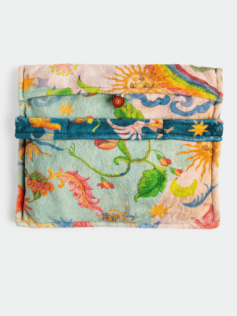 Johnny Was Reversible Travel Blanket in Kayla Print H18525-5 Shop Johnny Was Stockist Sydney Australia Boho Chic Clothing, Embroidered Dresses, and Unique Tops at Signature of Double Bay