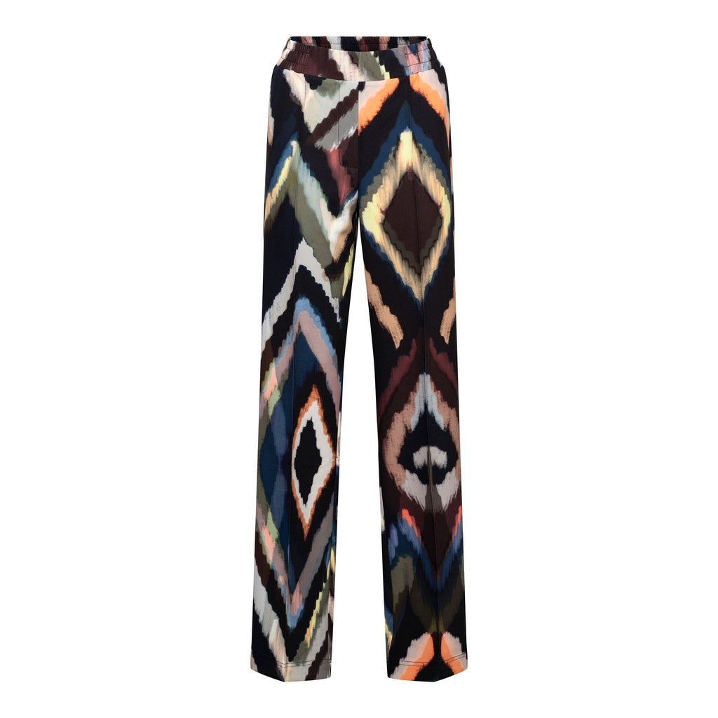 &Co Woman Danette Wide Leg Pant Diamond Print PA280