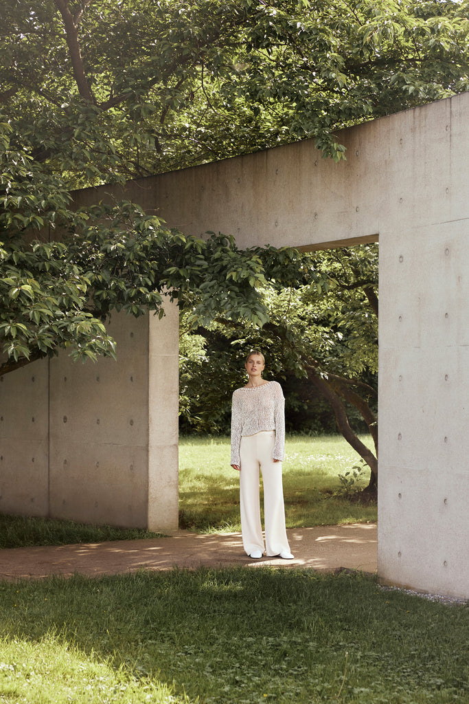 Raffaello Rossi Palina Long Crepe Culottes in Beige chic jogging style pants officewear comfortable and elegant travel pant Raffaello Rossi Candy Pant online stockist Australia relaxed comfortable black drawstring pants online Australia Signature of Double Bay Raffaello Rossi Pants online