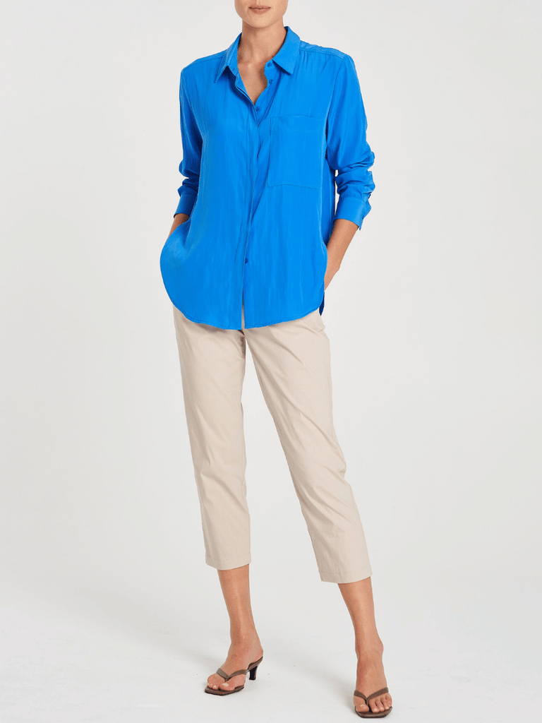Mela Purdie 7/8 Length Nomad Pant in Biscotti Beige 1478 Mela Purdie Stockist Online Australia Signature of Double Bay Tops Dresses Elegant Clothing