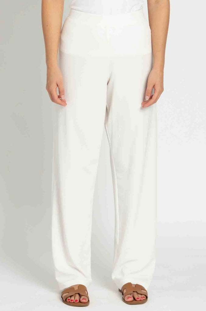 Mela Purdie Long Pant in Cream 1900 Mela Purdie Stockist Online Australia Signature of Double Bay Tops Dresses Elegant Clothing