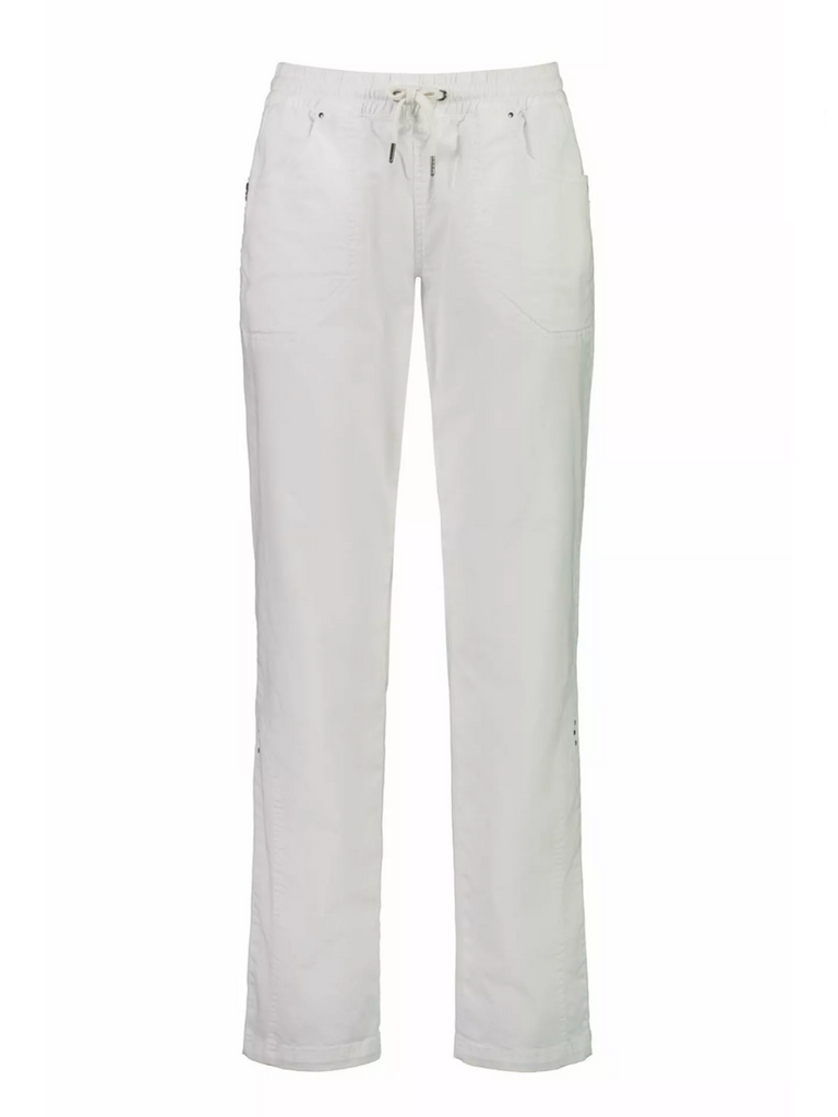 Verge Domain Pocket Pant in Bright White 8084XBT Verge Stockist Online Australia Signature of Double Bay Mature Fashion Acrobat Flattering