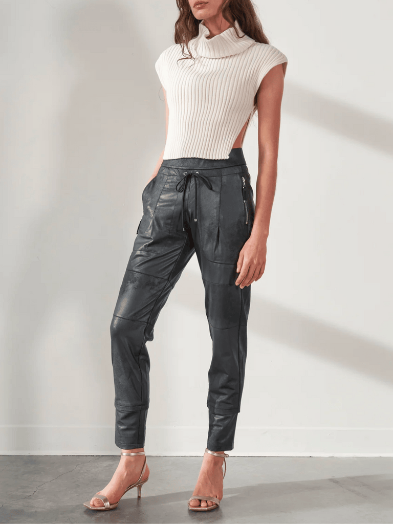 Raffaello Rossi chic jogging-style trouser european pant Candy Jersey Jogger Pant comfortable flattering pull on pant signature of double bay official stockist online in store sydney australia