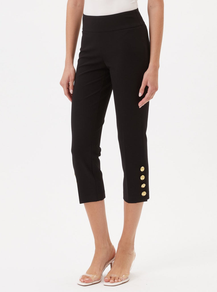 Shop Up!Tummy Control Up Pants Stockist Australia Online Double Bay Up! Pants Navy 25" Luxury Crop Pant Navy Style With Button Detail 67250
