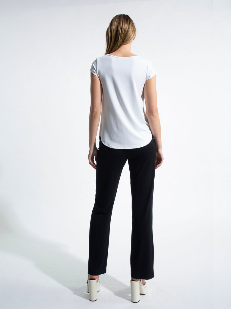 Mela Purdie Long Pant in French Navy 100 Stockist Online Australia Signature of Double Bay Tops Dresses Elegant Clothing