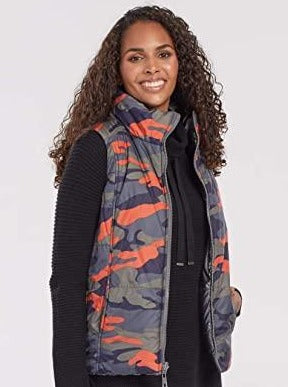 Buy Tribal Brand Fashion Sydney Australia Online Buy Fashion Double Bay Signature Tribal Reversible Puffer Vest Charcoal 6782O