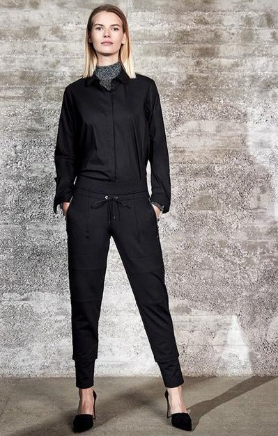 Raffaello Rossi  Candy Pant online Australia relaxed comfortable black drawstring pants online Australia Signature of Double Bay Raffaello Rossi Pants online
