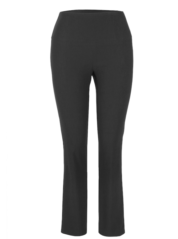 Up! Pants 28 Basic Slim Leg Tummy Control Pant Black 64457