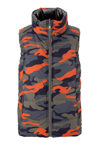 Buy Tribal Brand Fashion Sydney Australia Online Buy Fashion Double Bay Signature Tribal Reversible Puffer Vest Charcoal 6782O