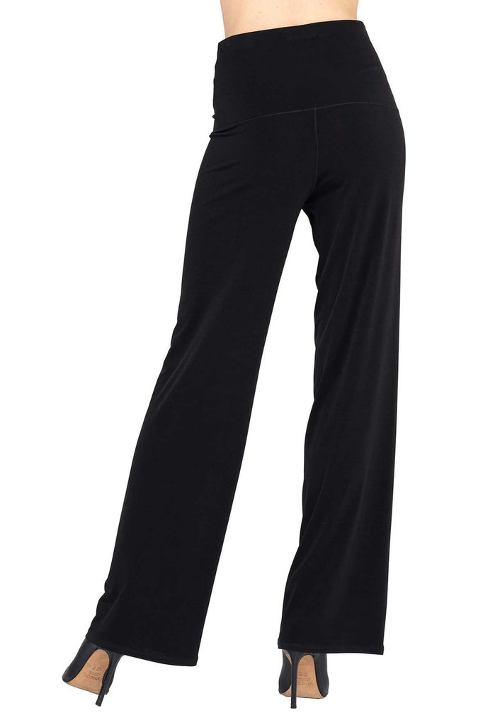 Buy Eva Varro Online Stockist Sydney Australia Signature of Double Bay Mature Fashion Pull-On Pant Black
