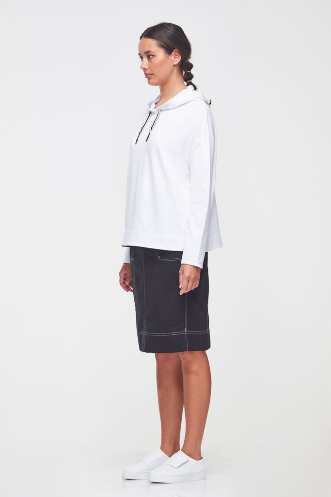 Buy Verge Online Australia Sydney Buy Double Bay Fashion Verge Resound Sweatshirt White 7527SF