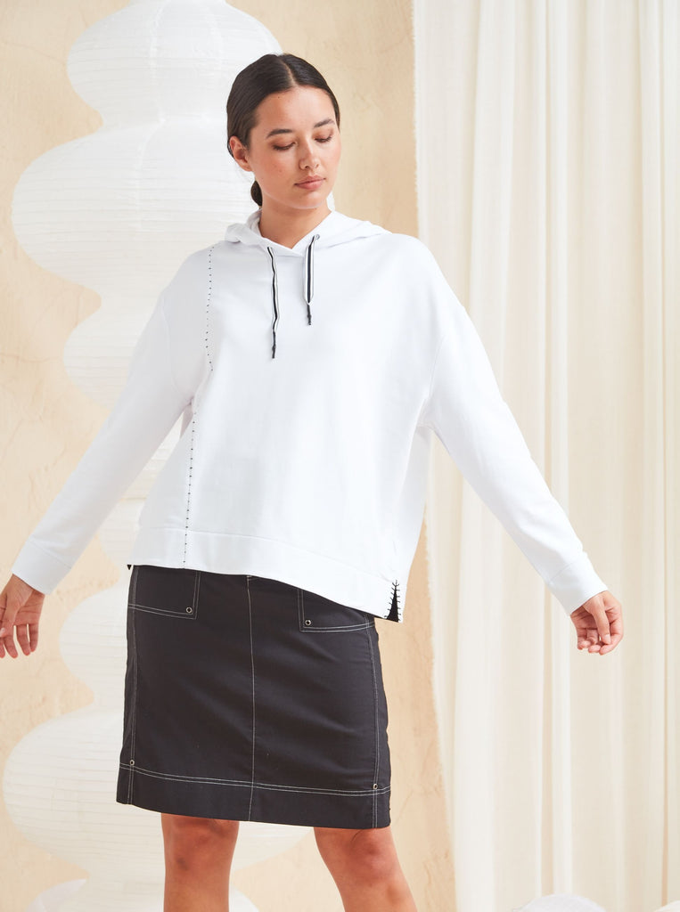 Buy Verge Online Australia Sydney Buy Double Bay Fashion Verge Resound Sweatshirt White 7527SF